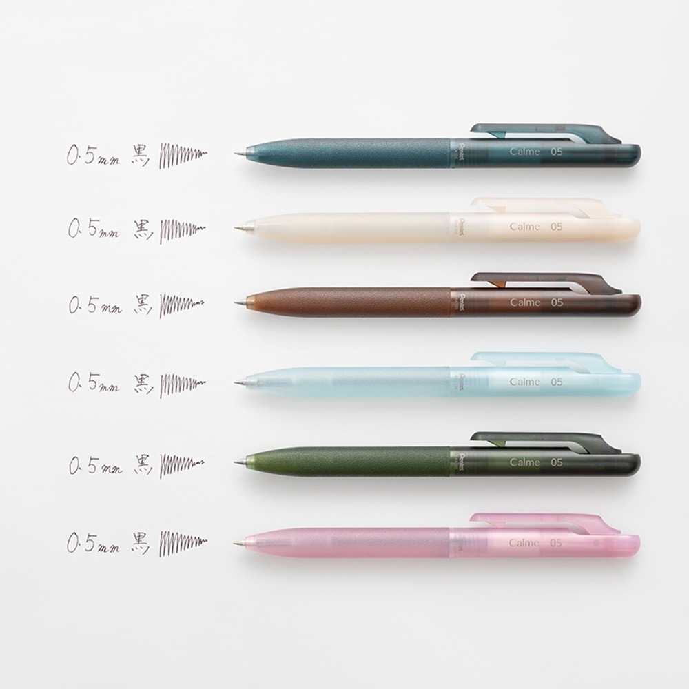 ｜買到吃手手｜飛龍 Calme 靜暮 輕油性筆~透明色系 0.5mm BXA105 PENTEL-細節圖2