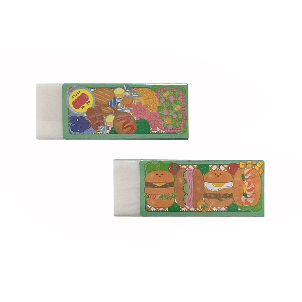 ｜買到吃手手｜普樂士 【限量】 普樂士 便當系列~橡皮擦 T36-644 PLUS-規格圖1