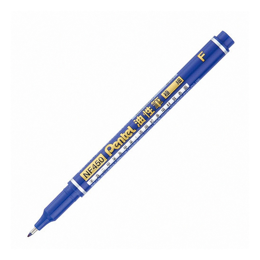 ｜買到吃手手｜飛龍 NF450 極細油性筆 0.6mm PENTEL-規格圖2
