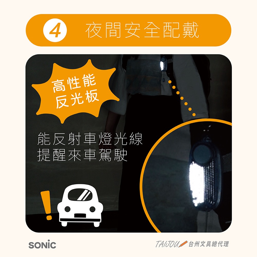 ｜買到吃手手｜【預購】 日本 SONiC GS-277 LED燈安全警報器-細節圖6