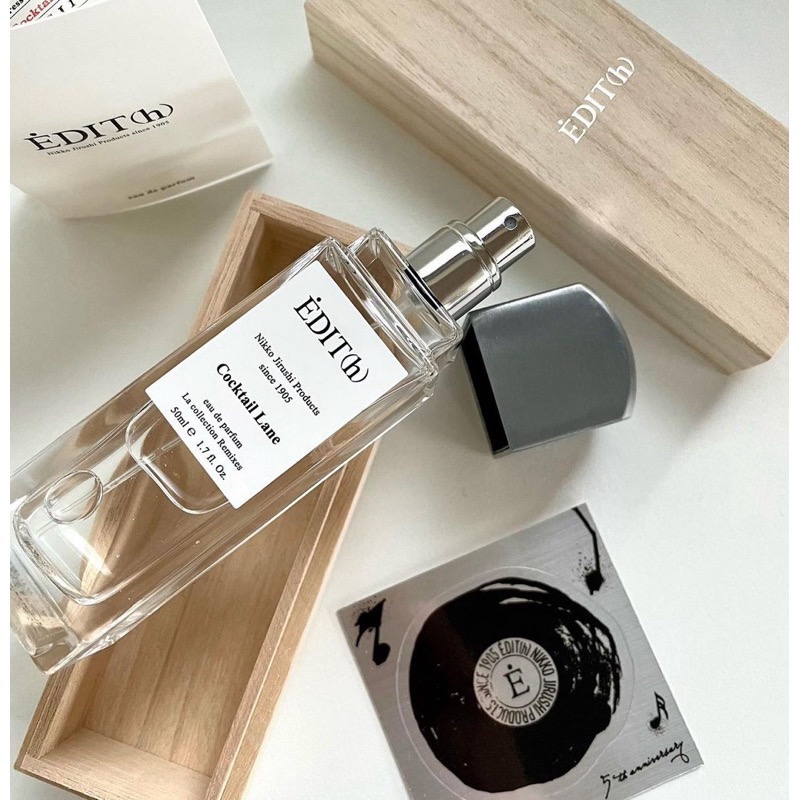 🫧ÉDIT(h)🇯🇵 50ml淡香精 日本沙龍香水 文青感中性香 純手工香水瓶身 Edit h 時嶼✨-細節圖2