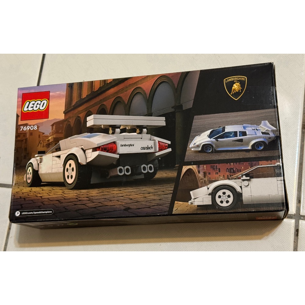 Lego 76908 Lamborghini Countach-細節圖2