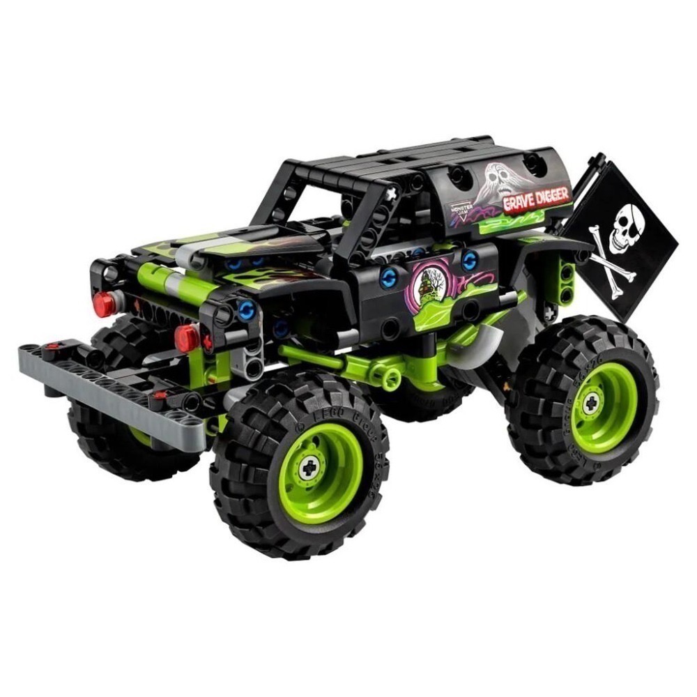 全新 樂高 Lego 42118 Technic 怪獸卡車 Grave Digger-細節圖3