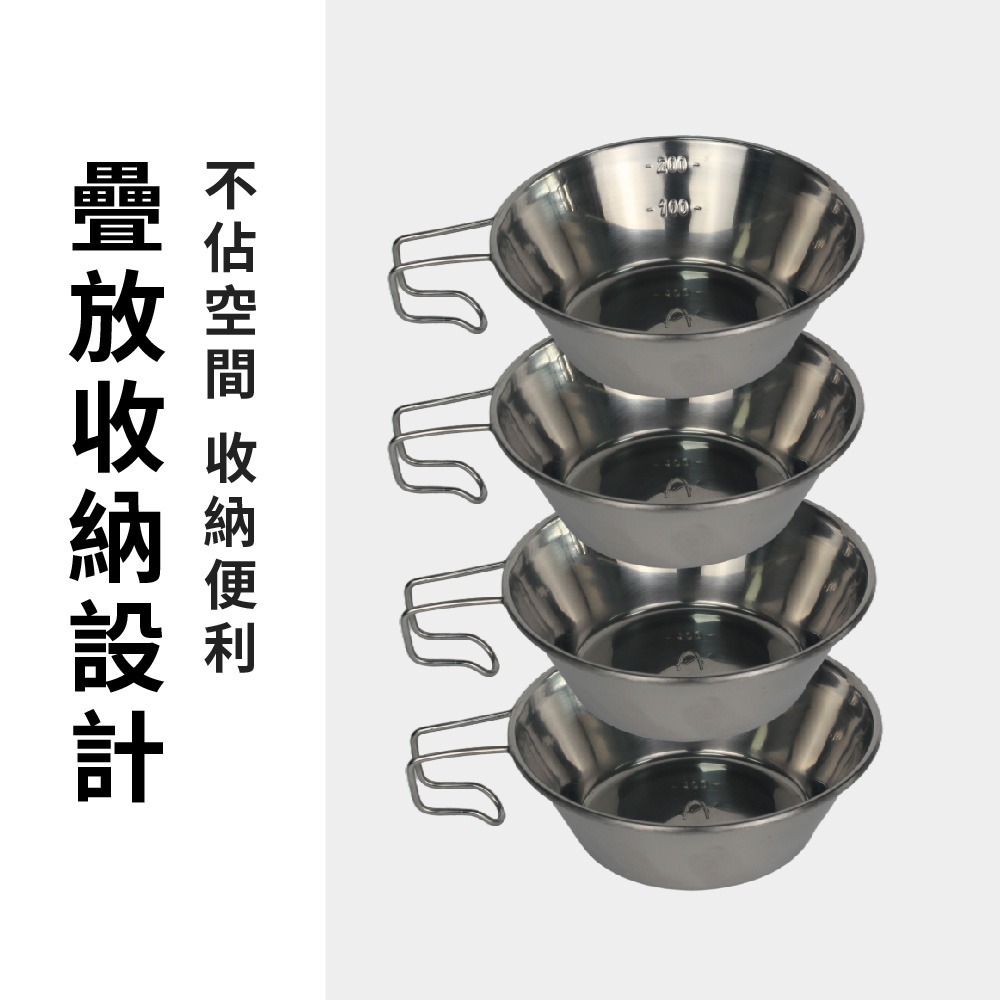 CAMPING ACE 野樂不鏽鋼露營碗 ARC-1569 露營餐具 碗 304不鏽鋼 露營碗 露營 不鏽鋼 餐具-細節圖7