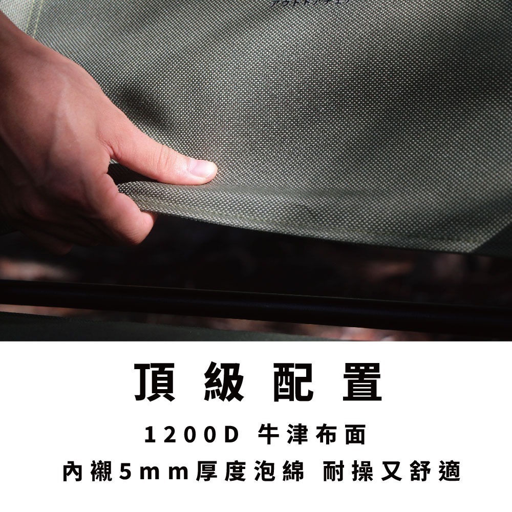 野樂 Camping Ace 黑森戰術六段椅 ARC-8T 大川椅 六段椅 露營椅 折疊椅-細節圖5