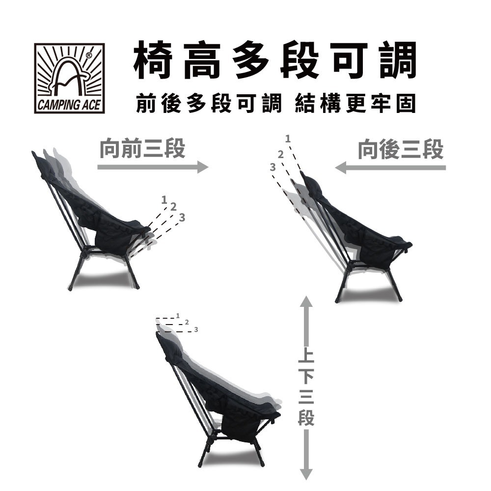 CAMPING ACE  野樂黑森戰術太空氣墊躺椅 ARC-7TB 露營椅 氣墊椅 充氣椅 露營充氣椅 椅子 露營 野炊-細節圖5