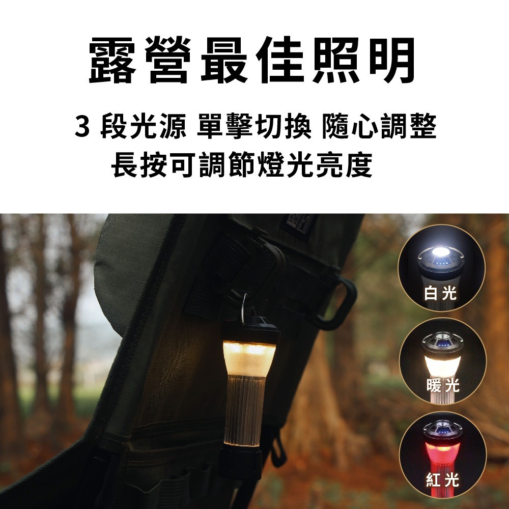 Camping Ace 野樂明炬營燈 ARC-281 露營燈 塔燈 露營燈具 露營照明 露營提燈 手電筒 燈具 提燈-細節圖3