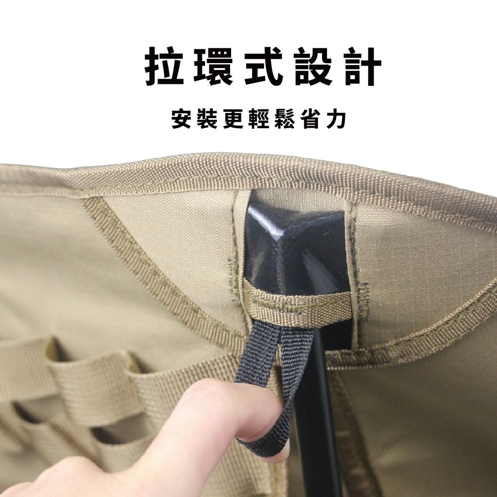 Camping Ace 野樂黑森戰術太空椅 ARC-5T 露營椅 露營 露營用具 露營用品 椅子 太空椅-細節圖4