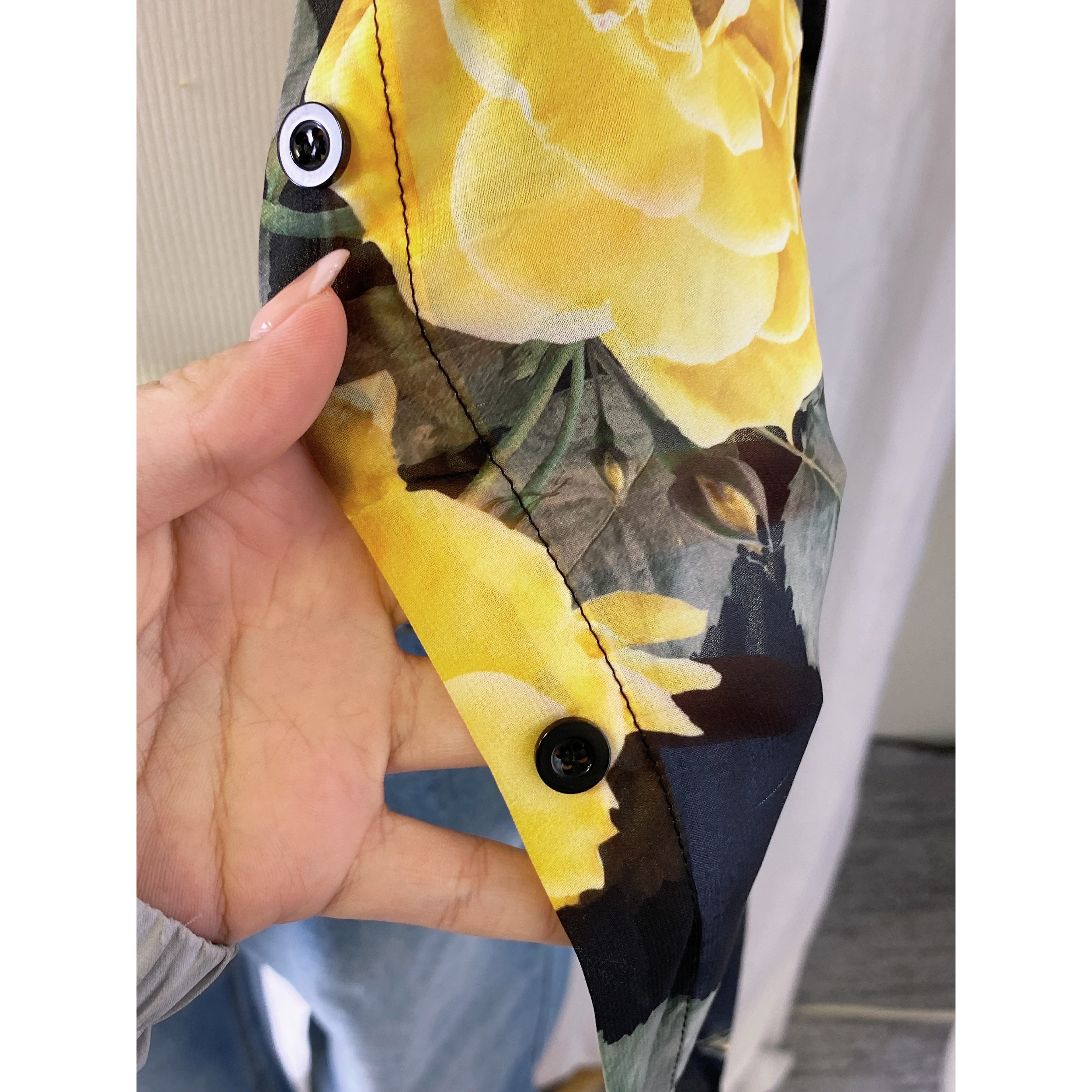 034（全新實拍）不撞衫的花襯衫-細節圖3