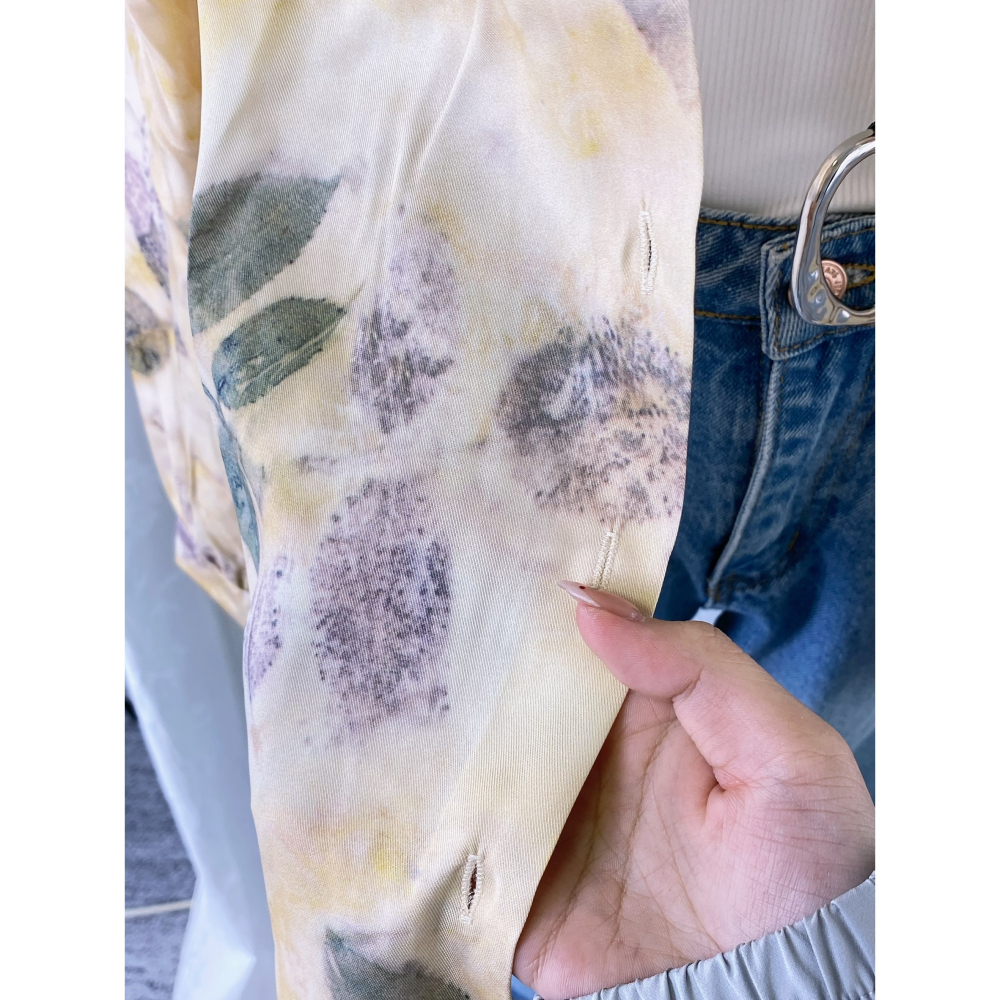 005（全新實拍）不撞衫的花襯衫-細節圖5