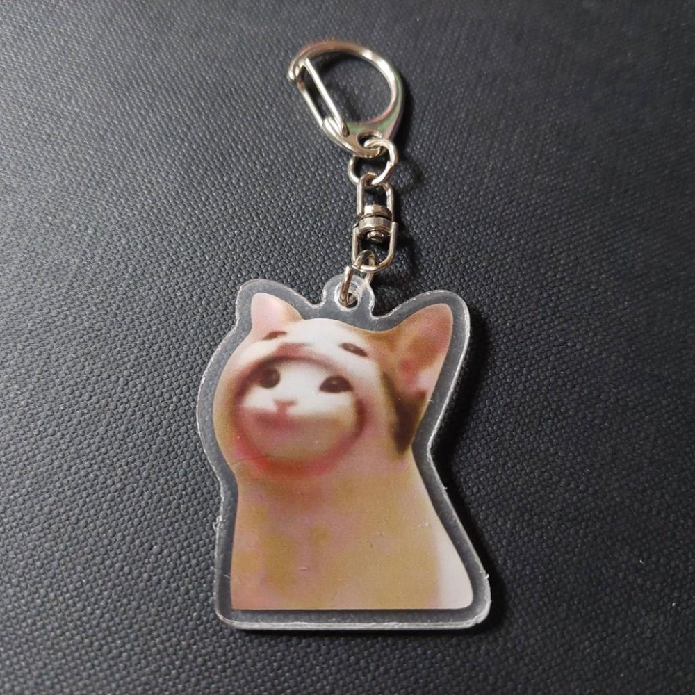 【怪寶貝】🔥迷因柴犬🔥 迷因狗 迷因吊飾 壓克力吊飾 迷因 POP貓 奇怪的知識增加了 迷因文化-細節圖3