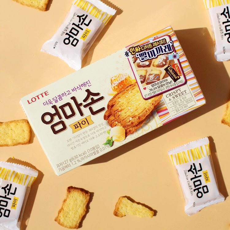 超好吃!!!樂天 媽媽手感蜂蜜千層酥🍯-細節圖2