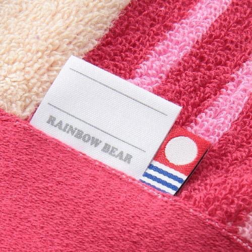 預購 🇯🇵 日本進口 彩虹熊浴巾 日本製 Rainbow bear 純綿吸水 今治浴巾 60*120cm-細節圖4