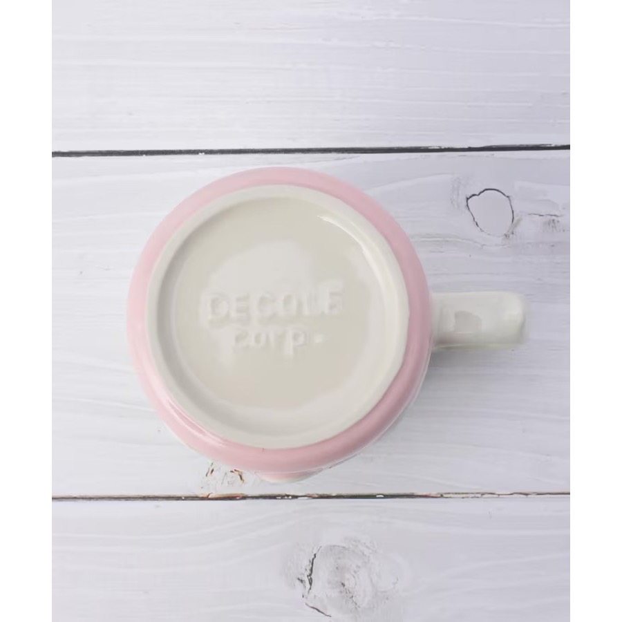 預購 🇯🇵日本進口 DECOLE蛋糕杯3入組/草莓蛋糕馬克杯-粉 產地：泰國-細節圖7