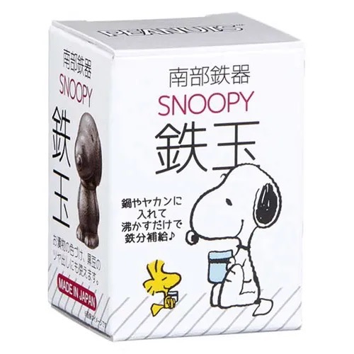 預購 🇯🇵 日本進口 南部鐵器鐵玉-史努比-細節圖2