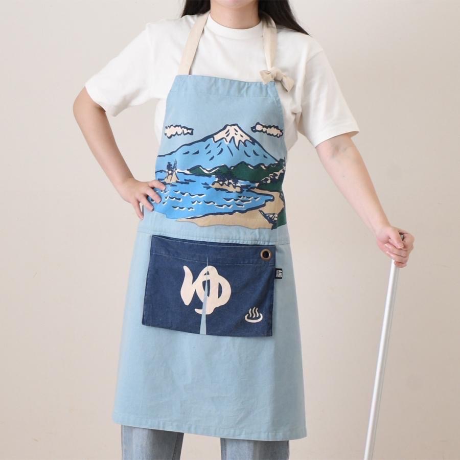 現貨+預購 🇯🇵 日本進口 PAP AND PACKABLE 圍裙 東京 工作圍裙/布圍裙/廚房圍裙/可收納-細節圖2