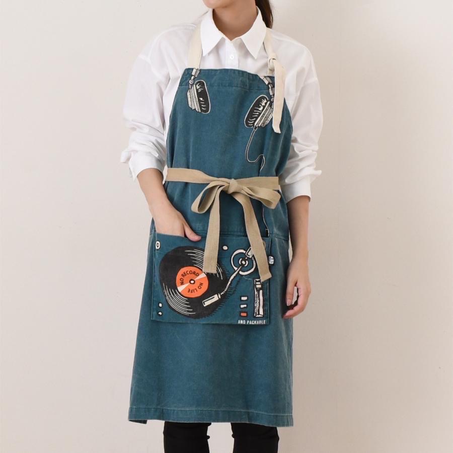 現貨+預購 🇯🇵 日本進口 PAP AND PACKABLE 圍裙 東京 工作圍裙/布圍裙/廚房圍裙/可收納-細節圖3