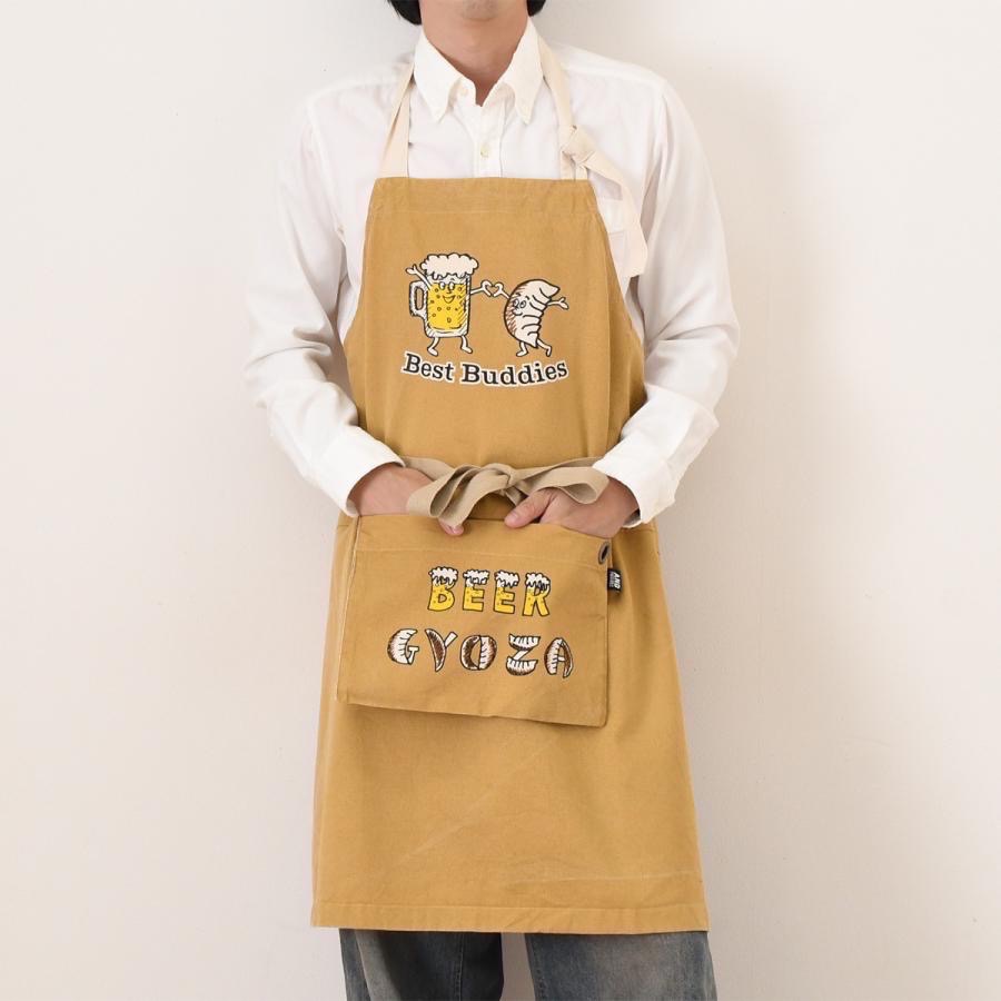 現貨+預購 🇯🇵 日本進口 PAP AND PACKABLE 圍裙 東京 工作圍裙/布圍裙/廚房圍裙/可收納-細節圖4