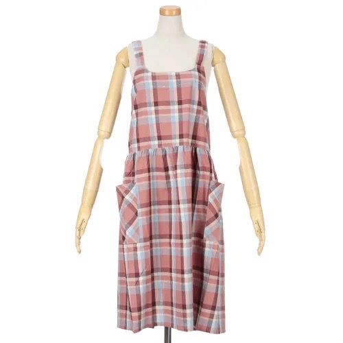 預購 🇯🇵日本進口 格子交叉圍裙 產地：中國-規格圖6