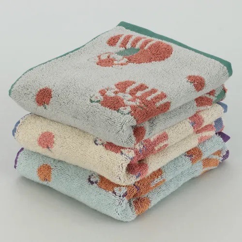 預購 🇯🇵日本進口 NATURA FABBRICA 同色毛巾3入-小貓熊 產地：越南-細節圖2