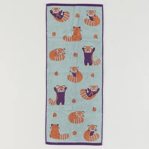 預購 🇯🇵日本進口 NATURA FABBRICA 同色毛巾3入-小貓熊 產地：越南-細節圖3