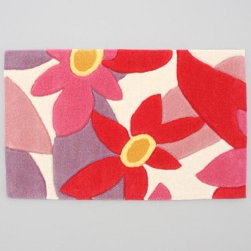 預購 🇯🇵 日本進口 Sybilla花漾地墊/腳踏墊 45×75cm-細節圖3