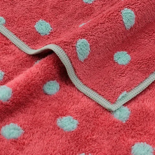 預購 🇯🇵 日本進口 超細纖維毛巾 同色4條入-水玉 產地：中國-細節圖4