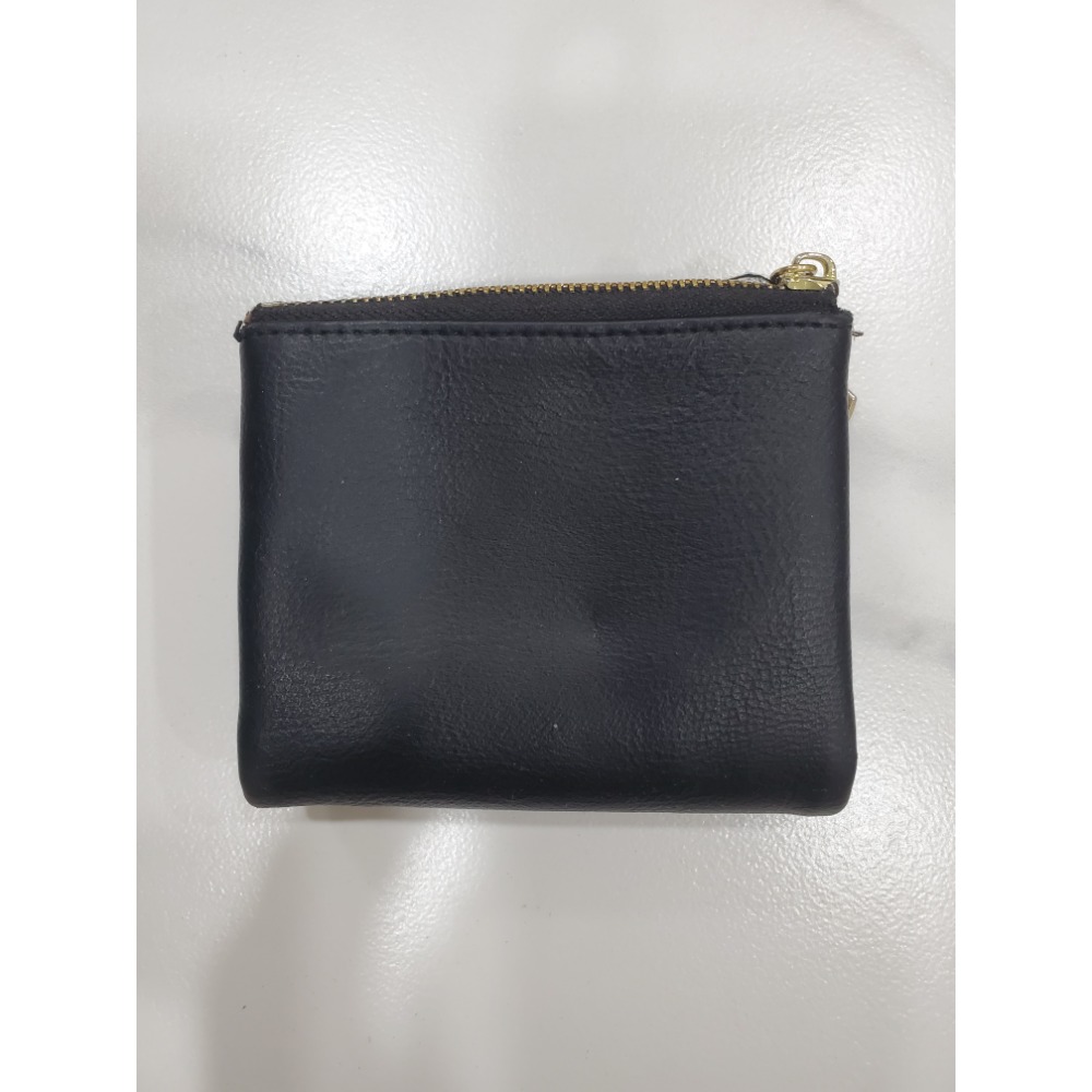 (二手)威臣短夾 雙拉鍊皮夾 軟皮短夾 女生皮夾 女生短夾-細節圖2