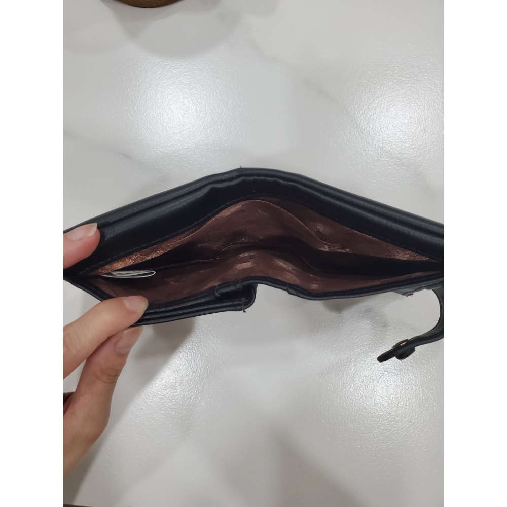 (二手)威臣短夾 雙拉鍊皮夾 軟皮短夾 女生皮夾 女生短夾-細節圖6