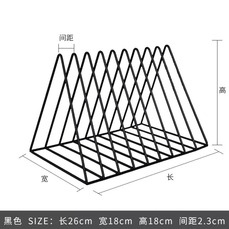 Space-幸福空間-金屬三角書架-細節圖5