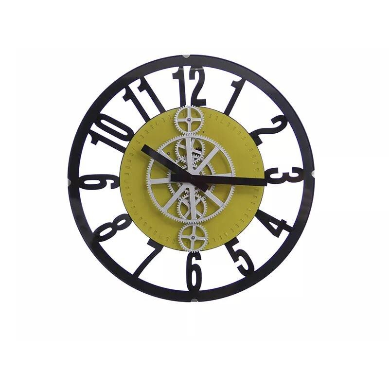 Space幸福空間-齒輪電子鐘-細節圖2