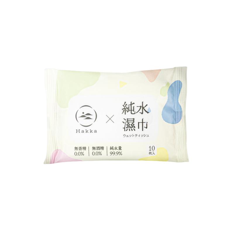 HAKKA 純水濕紙巾 10抽/80抽 無酒精 純水溼紙巾 濕紙巾 擦臉巾 寵物濕紙巾 小包溼紙巾 袖珍包濕紙巾-細節圖9