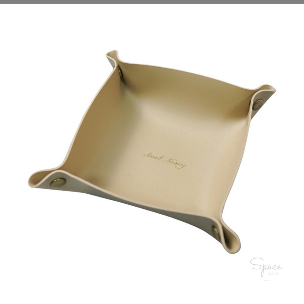 ｜Space幸福空間｜台灣現貨｜北歐皮革玄關收納盤 典雅美觀防水耐磨 飾品收納 鑰匙收納 雜物收納 玄關收納-細節圖6