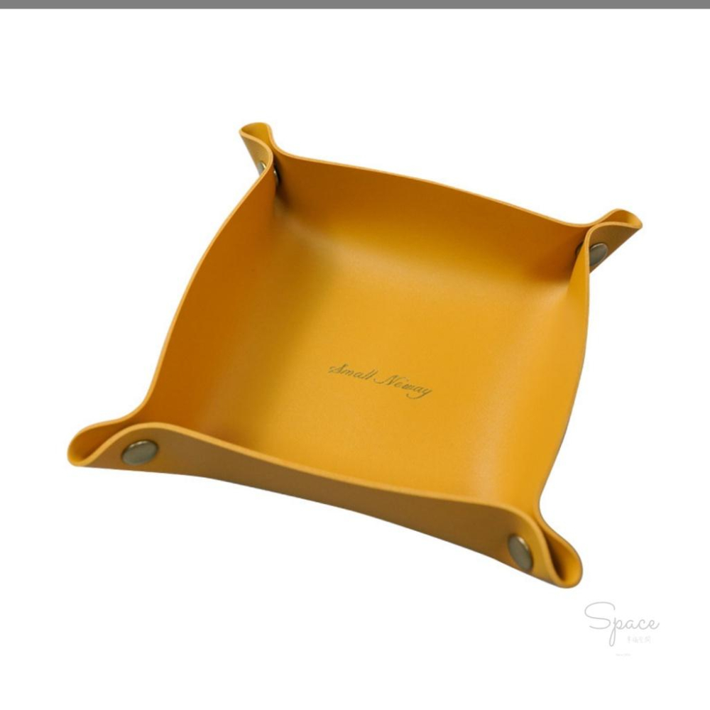 ｜Space幸福空間｜台灣現貨｜北歐皮革玄關收納盤 典雅美觀防水耐磨 飾品收納 鑰匙收納 雜物收納 玄關收納-細節圖7