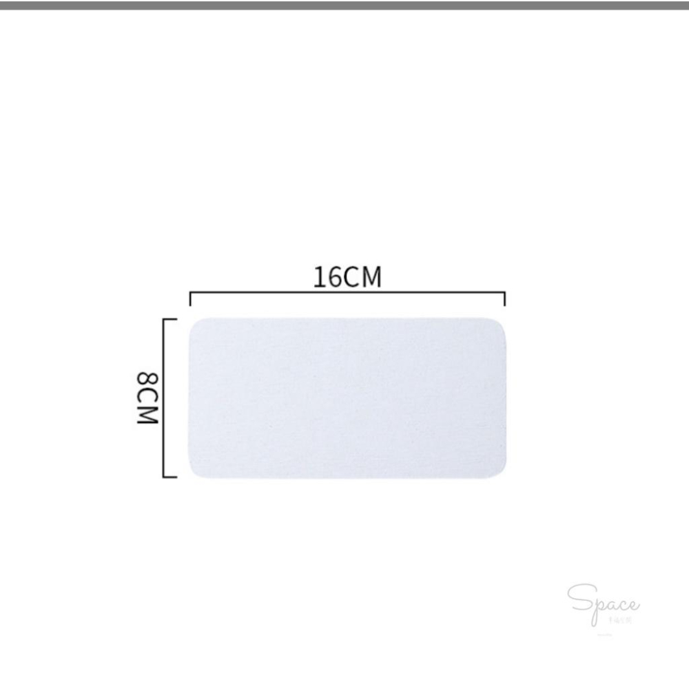 ｜🇹🇼台灣現貨｜超吸水硅藻土杯墊 吸水杯墊 肥皂墊 皂盤｜Space幸福空間｜-細節圖5
