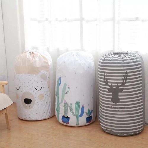 【台灣現貨，5件以上有優惠】束口收納袋 (束口棉被收納袋 防塵袋 整理袋 棉被收納袋 衣物收納袋 收納袋 防塵套 防塵-細節圖2