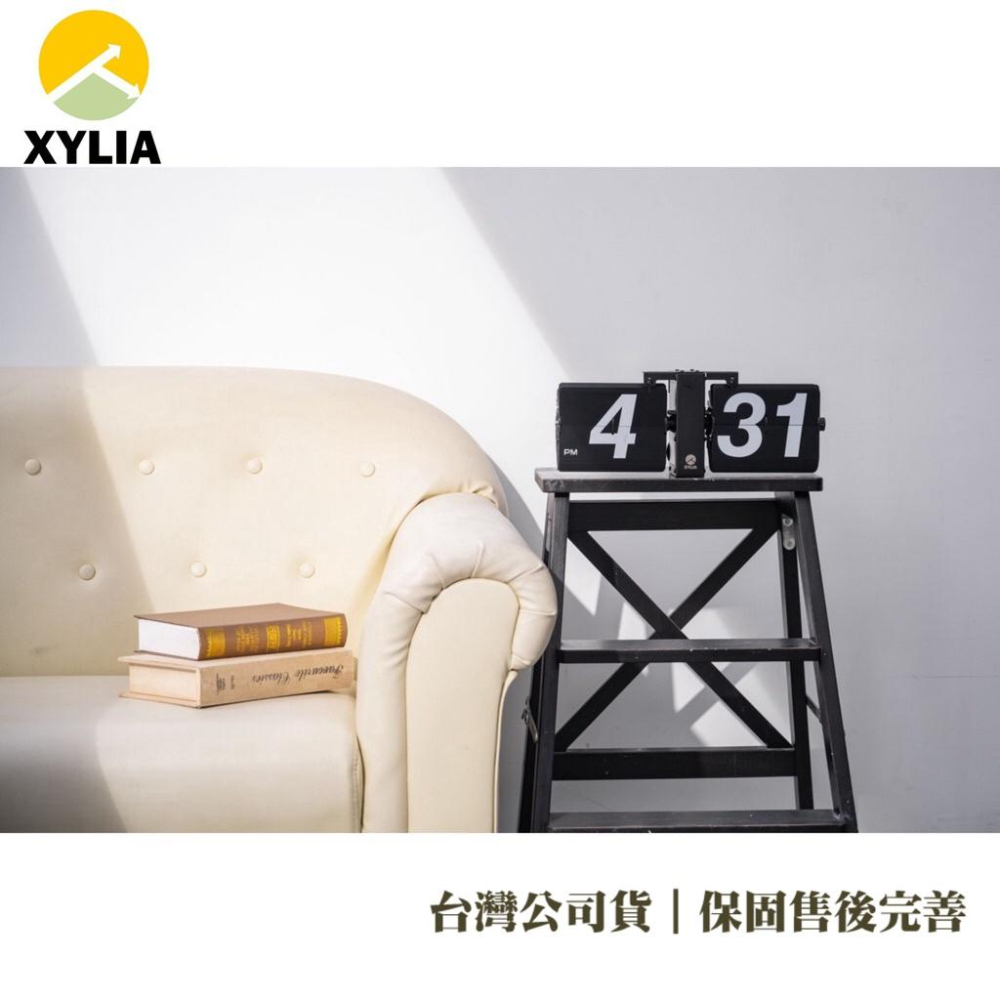 ㊣XYLIA翻頁鐘🇹🇼公司貨㊣｜一年完整保固｜火速發貨_ 大天秤翻頁鐘（黑）（搭載外銷歐美日獨家高規瞬秒機芯）-細節圖5
