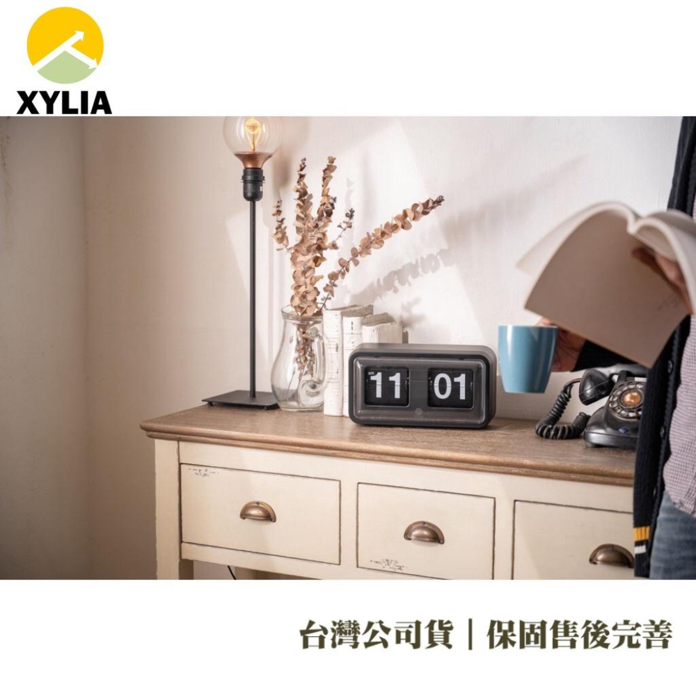 ㊣XYLIA翻頁鐘🇹🇼公司貨㊣｜一年完整保固｜火速發貨_貓眼翻頁鐘 時鐘 掛鐘 台鐘（搭載外銷歐美日獨家高規瞬秒機芯）-細節圖7