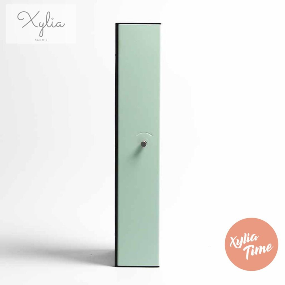 「原廠公司貨，台灣保固請安心購買」Space幸福空間- Xylia直立多色竹木翻頁鐘（原廠正品）-細節圖6