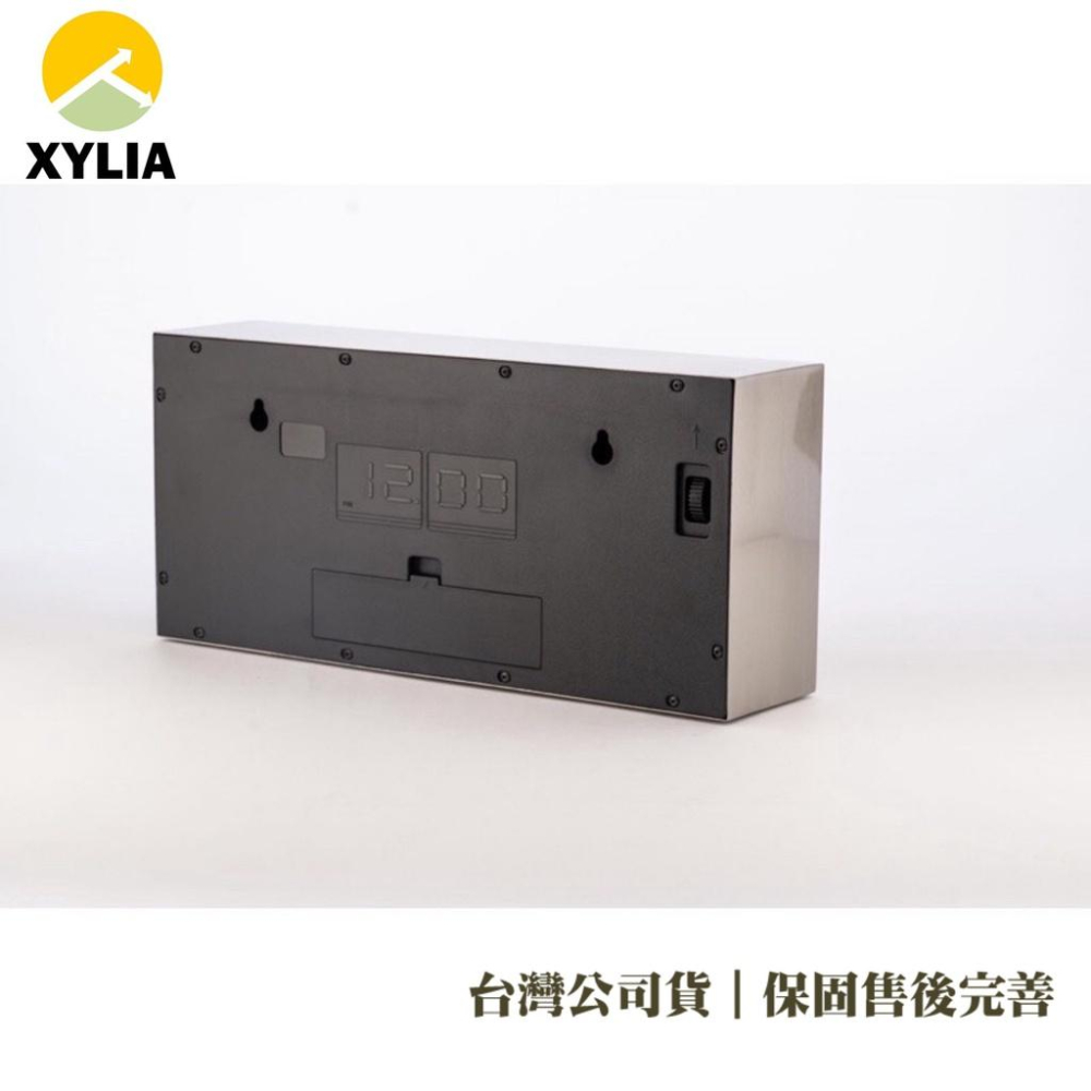 ㊣XYLIA翻頁鐘🇹🇼公司貨㊣｜一年完整保固｜火速發貨_ 不鏽鋼翻頁鐘（搭載外銷歐美日獨家高規瞬秒機芯）-細節圖2