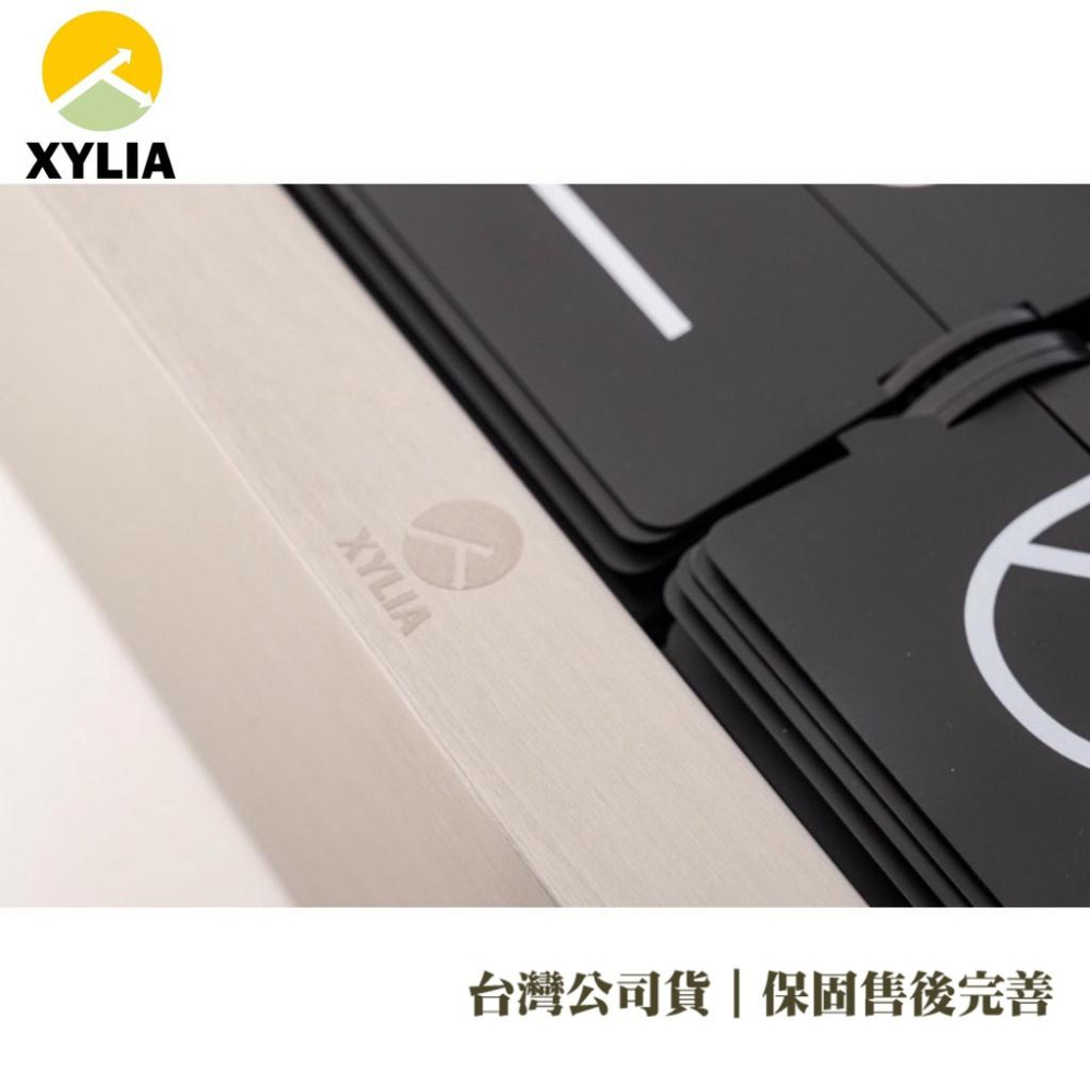 ㊣XYLIA翻頁鐘🇹🇼公司貨㊣｜一年完整保固｜火速發貨_ 不鏽鋼翻頁鐘（搭載外銷歐美日獨家高規瞬秒機芯）-細節圖5