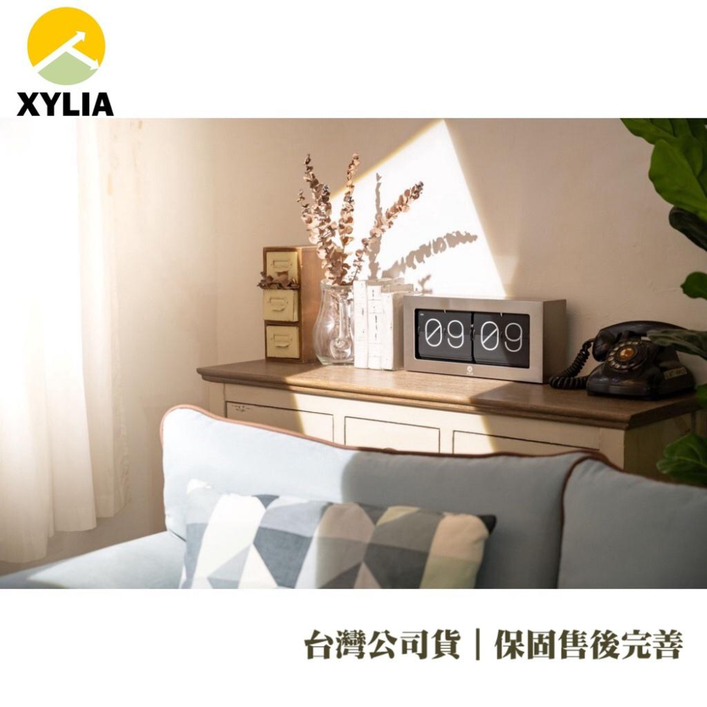 ㊣XYLIA翻頁鐘🇹🇼公司貨㊣｜一年完整保固｜火速發貨_ 不鏽鋼翻頁鐘（搭載外銷歐美日獨家高規瞬秒機芯）-細節圖6