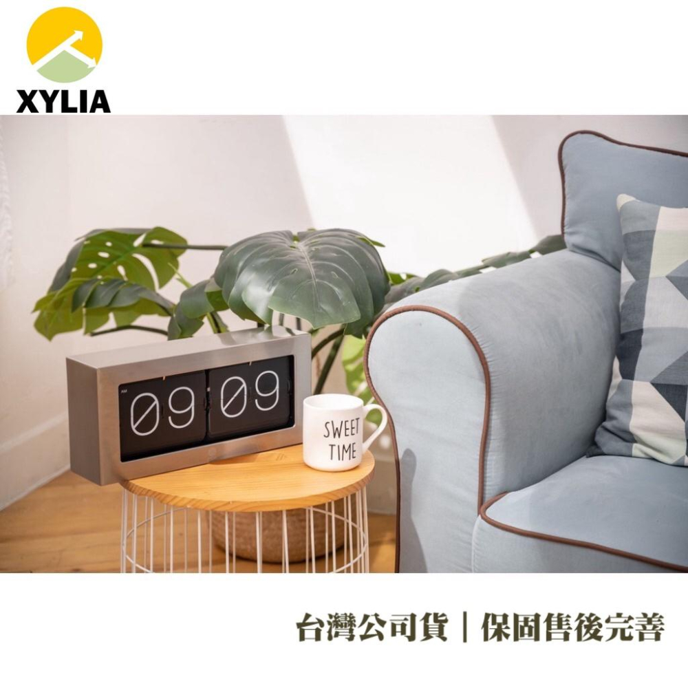 ㊣XYLIA翻頁鐘🇹🇼公司貨㊣｜一年完整保固｜火速發貨_ 不鏽鋼翻頁鐘（搭載外銷歐美日獨家高規瞬秒機芯）-細節圖8