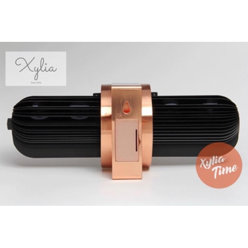 「XYLIA原廠公司貨，台灣保固請安心購買」Space幸福空間- Xylia玻璃輕噪膠囊翻頁鐘可掛可擺（原廠正品)-細節圖3