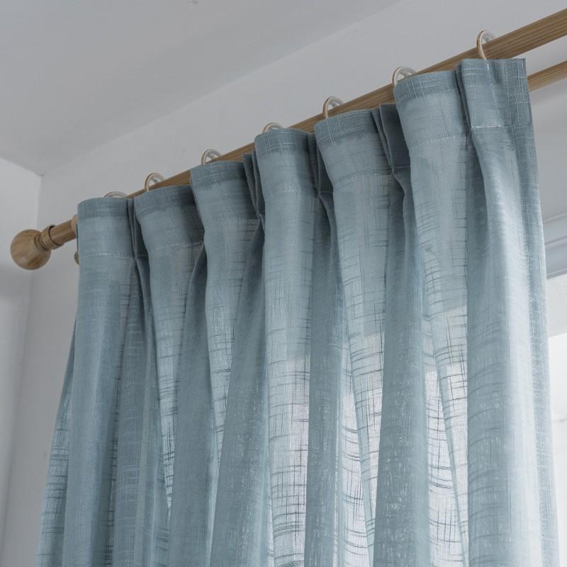 Space幸福空間-亞麻純色窗簾-細節圖3