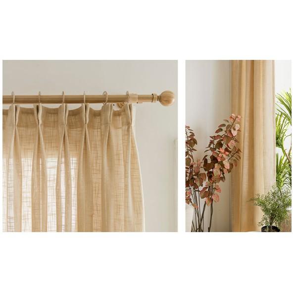 Space幸福空間-亞麻純色窗簾-細節圖8