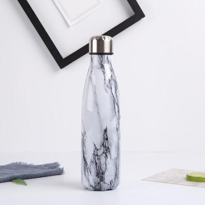 Space幸福空間-可樂瓶保溫杯(大理石紋)-細節圖6