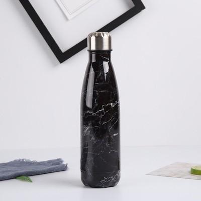 Space幸福空間-可樂瓶保溫杯(大理石紋)-細節圖7