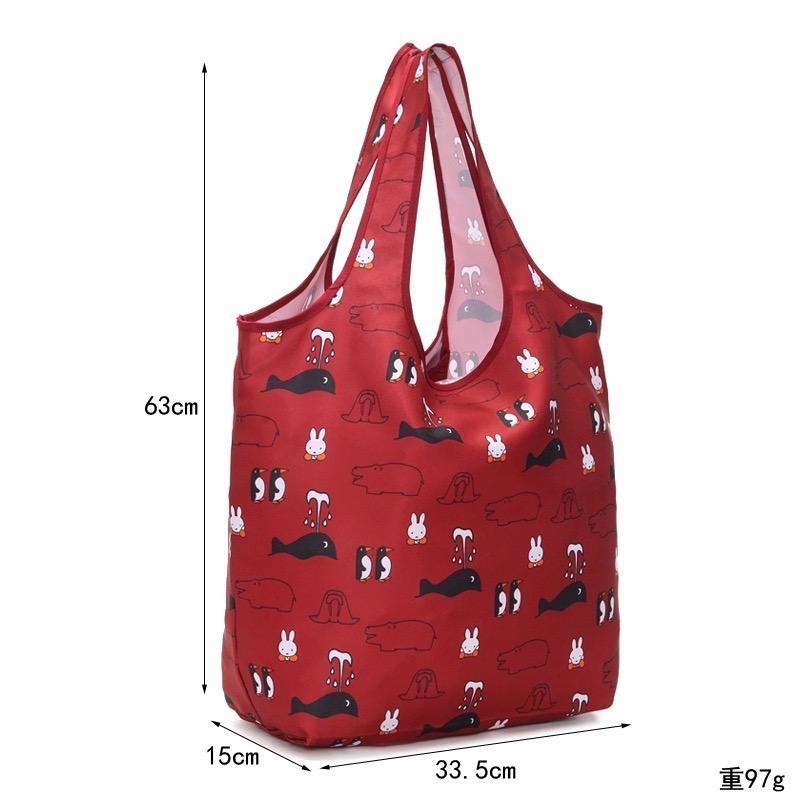 外貿單米菲兔加厚版環保折疊購物袋-細節圖8