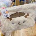 預購🐽日本代購 三麗鷗 Sanrio 絨毛 手提袋 便當袋 小包 HelloKitty 美樂蒂 庫洛米 布丁狗 帕恰狗-規格圖1
